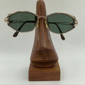 Eyewares Gold Oval Female Sunglasses Frames